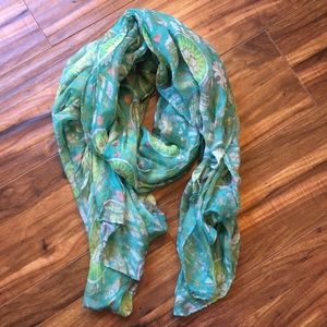💝 FREE: green scarf